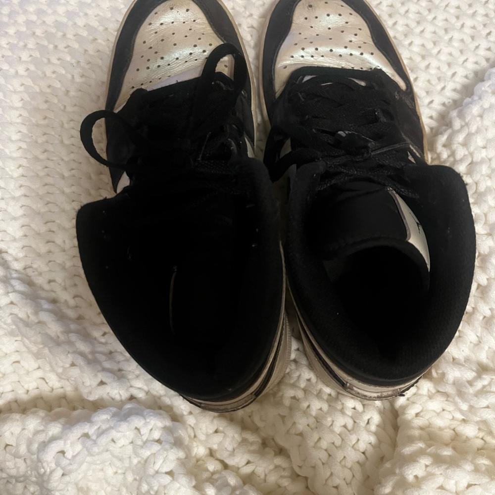 Stylish Black and White Sneakers